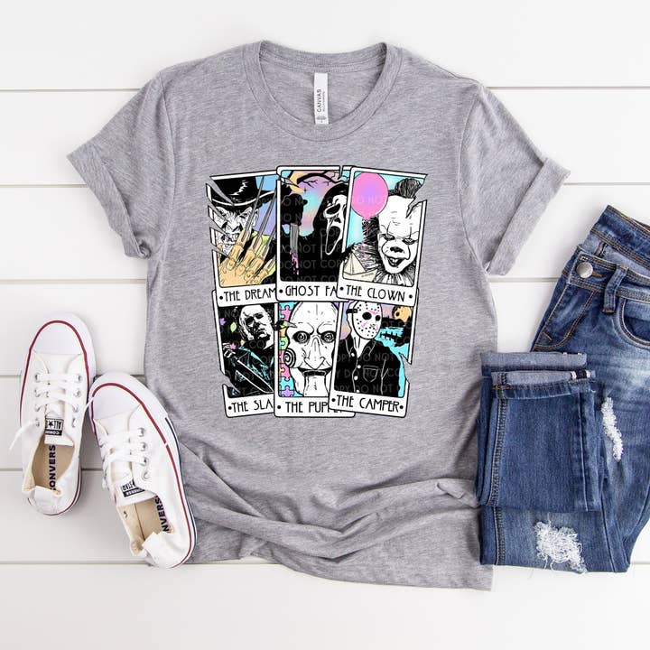 PASTELLFARBENES HORROR-T für den Großhandel von Wild+Crazy Tees and More