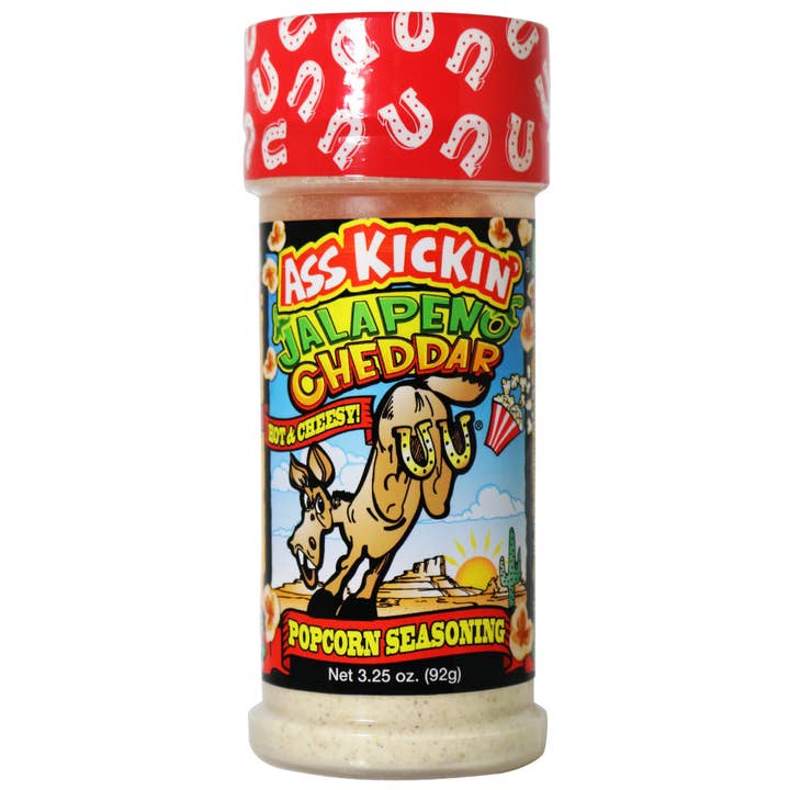 Southwest Specialty Food - Wholesale Dried Spice Mix - Ass Kickin’ Jalapeno Cheddar Popcorn Seasoning
