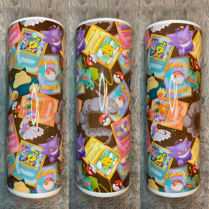 Pokémon Tumbler for wholesale by Drifting Dogwood Designs