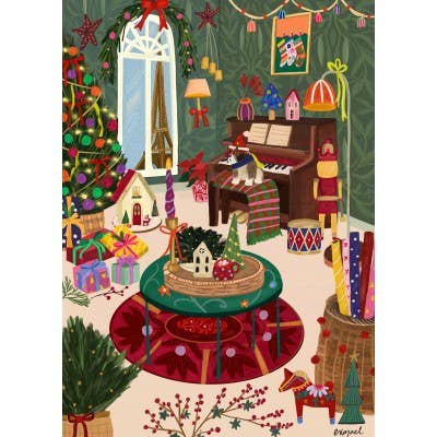 Pieces & Peace - Wholesale Puzzle - Adult - 500 Piece Puzzle - Christmas in Paris1