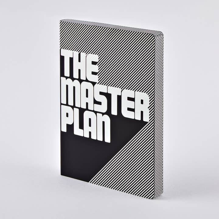 The Master Plan - Notebook Graphic L | A5+ | Dot Grid for wholesale by nuuna