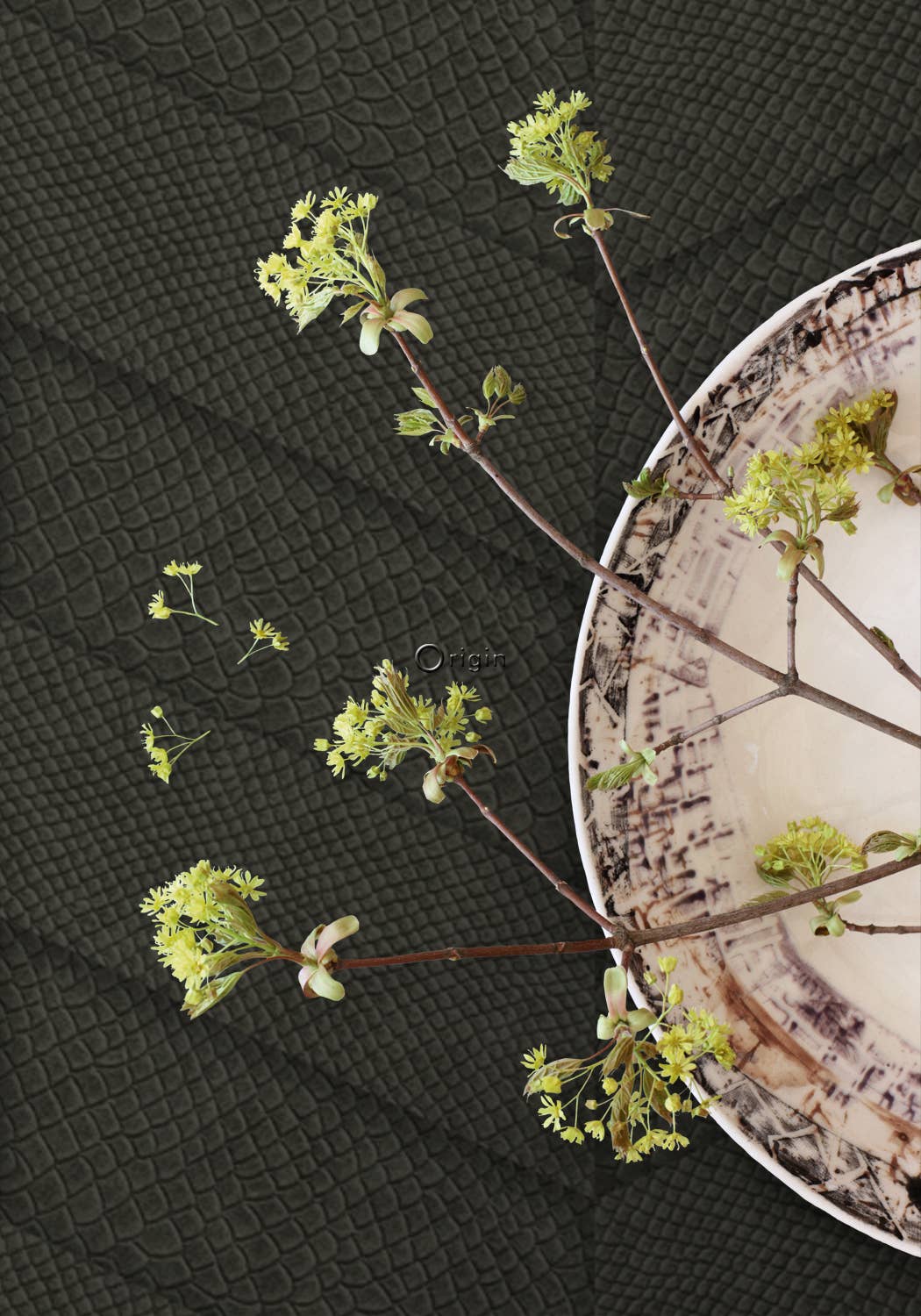 The Design Department b.v. – Großhandel Tapete – Tapete Fliesenmotiv Mit Schlangenhaut-Muster41