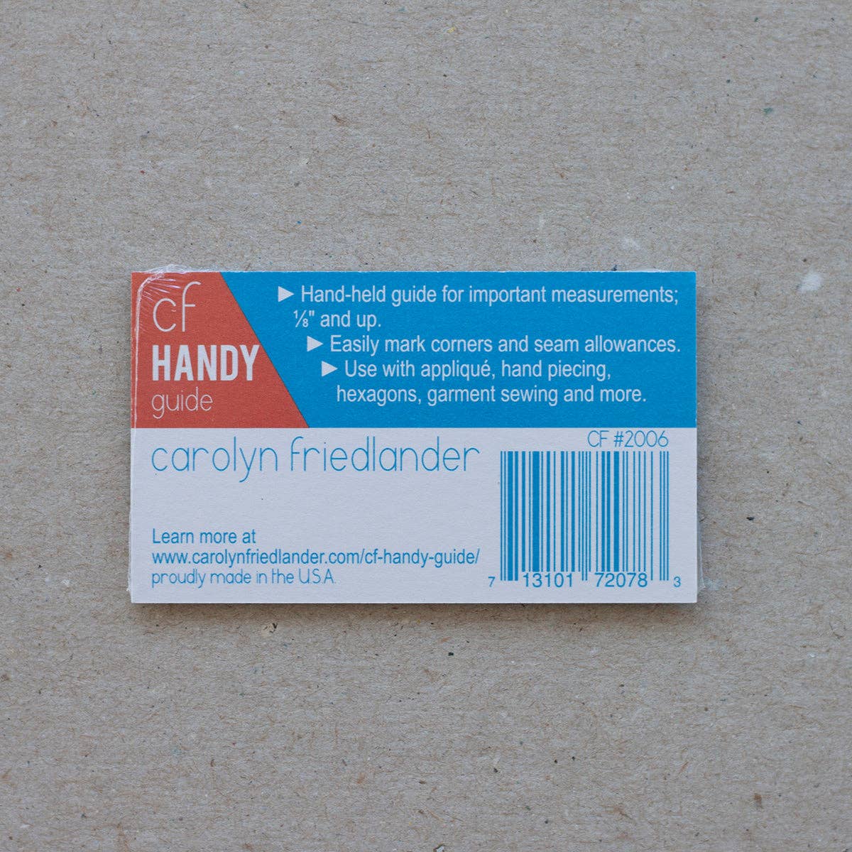 Carolyn Friedlander - Wholesale Craft Tool - CF Handy Guide (wholesale)4