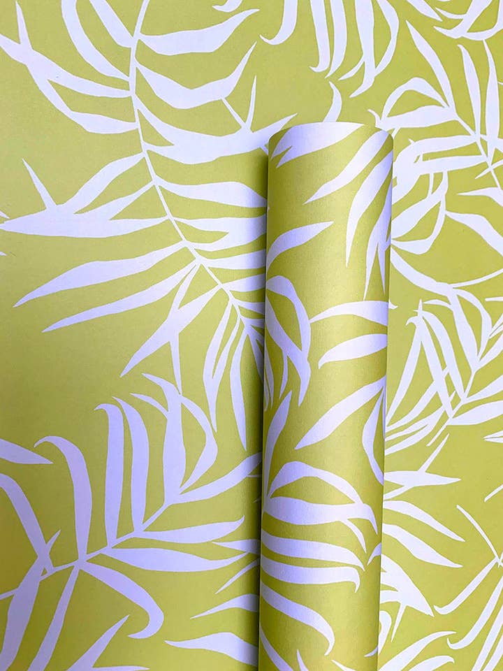 Chartreuse Palm Wrap for wholesale by Hot House Collection