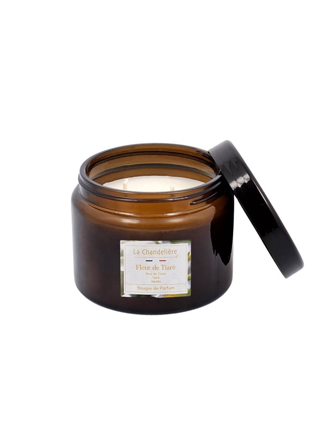 La Chandelière - Wholesale Jar/Filled Candle - Tiare Flower Scented Candle 350 g