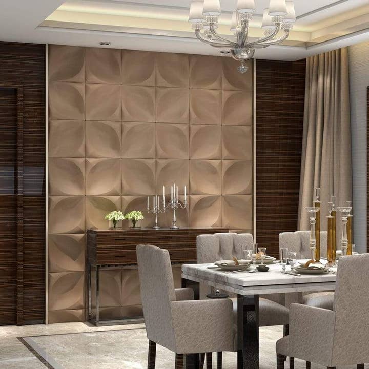 Articture - Wholesale Wall Accent - Florapod Square 3D Wall Panel1