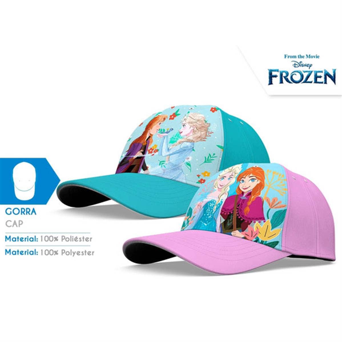 TSJJ - Wholesale Baseball Cap - Kids - Frozen Cap - Frozen 2 Assorted0