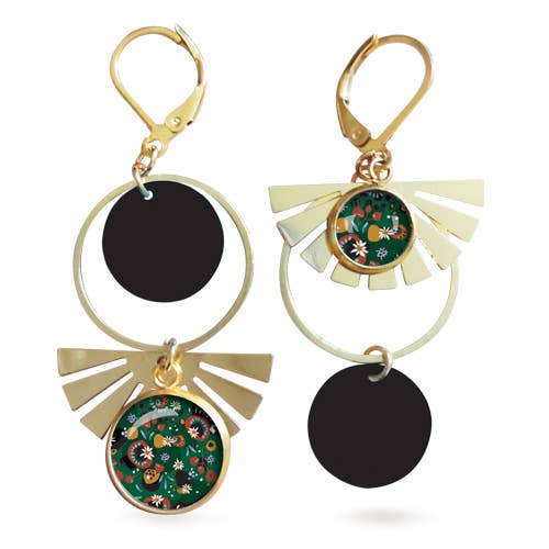 Isis Edelweiss - Guld (kirurgiskt stål*) för wholesale av Les Jolies d'Emilie