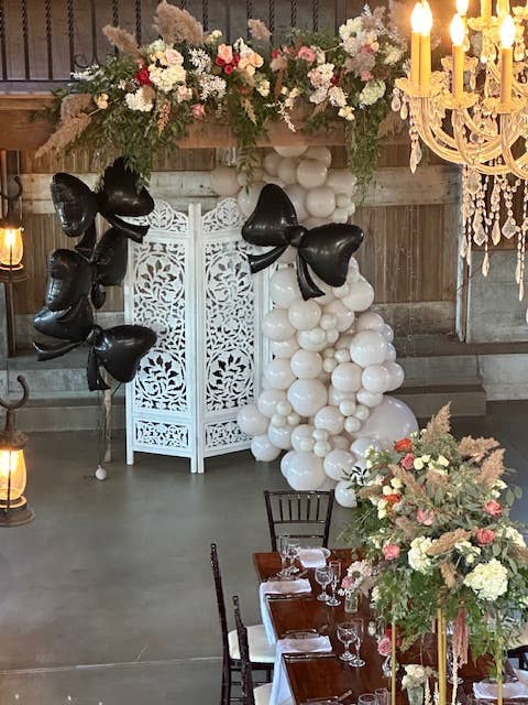 Burst Party Co – wholesale Ballong – Svart bågeballong 40"3