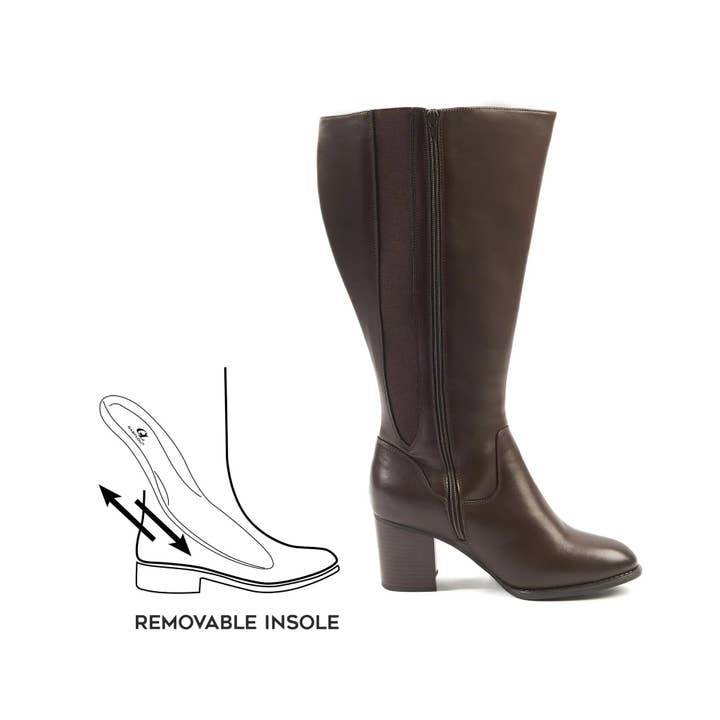 Gabylou - Wholesale Boots - Women's - Wide Calf Boots 3XL - Romy Model28