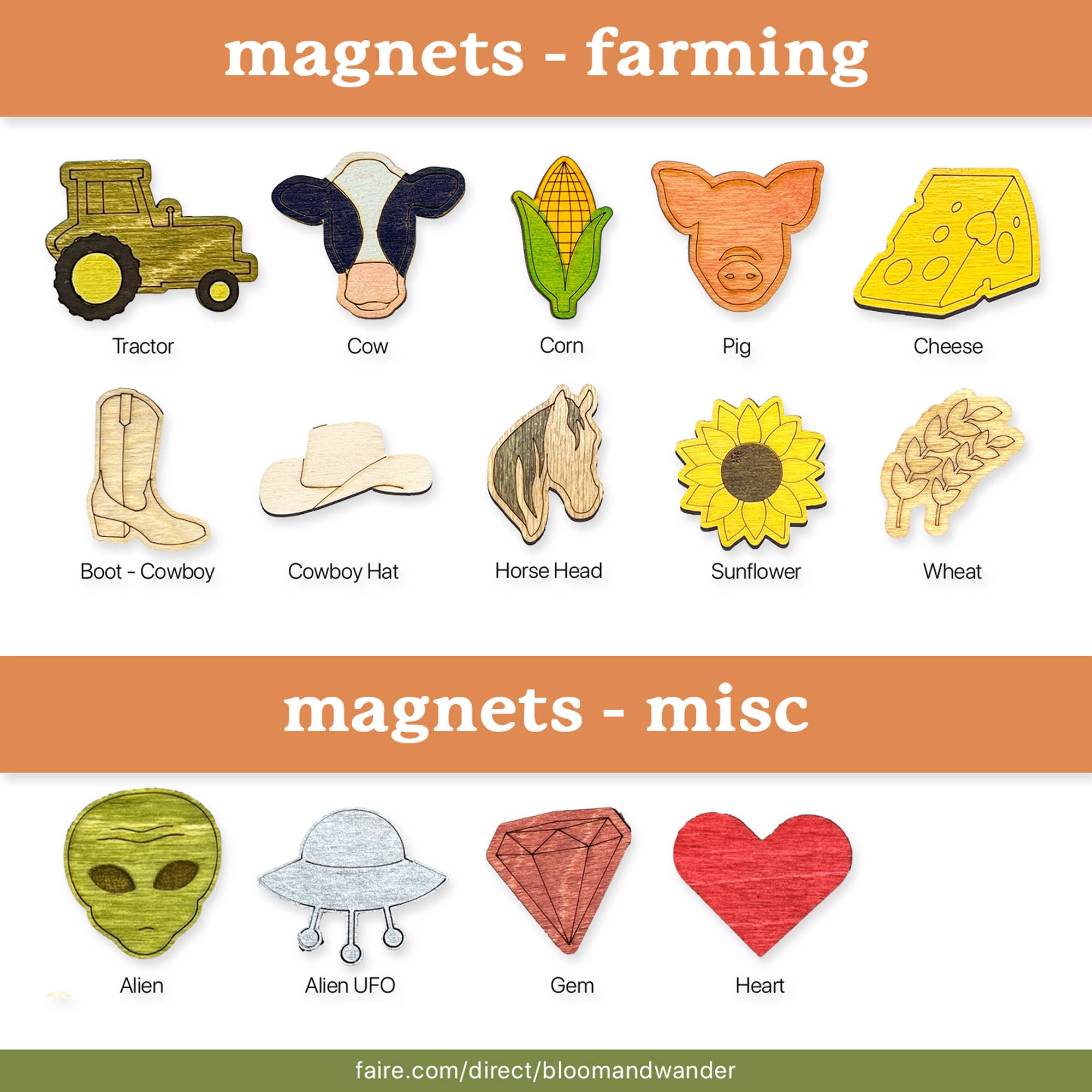 Bloom & Wander – wholesale Magnet – Washington Magneter | WA State Gåvor | Resor - Anpassningsbara6