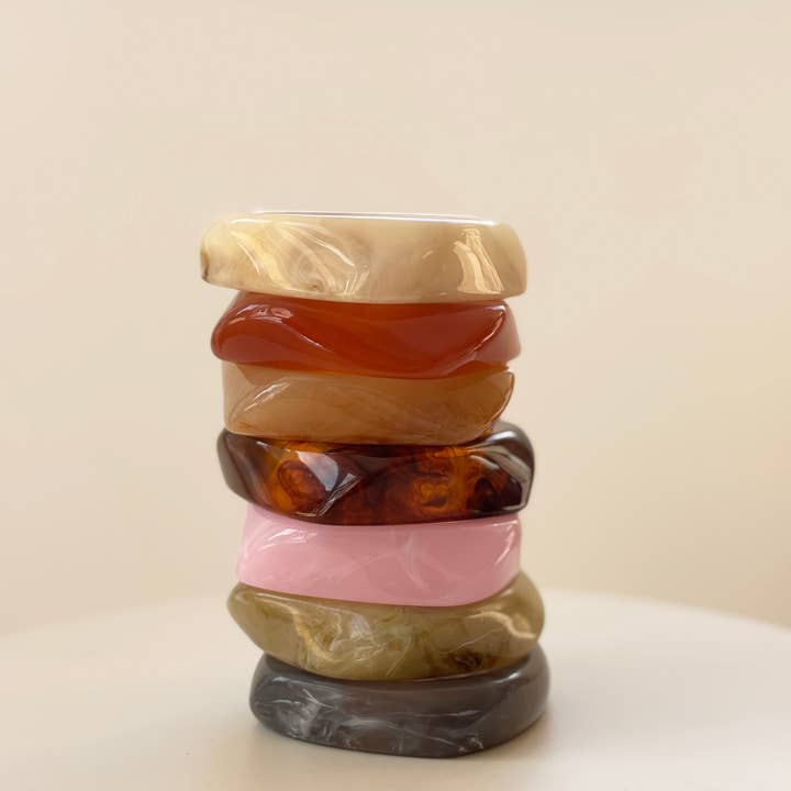 atelier marpo - Wholesale Bangle Bracelet - OMA RESIN BANGLE BRACELETS0