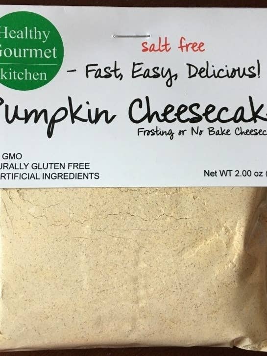 Pumpkin Cheesecake Mix for wholesale by Healthy Gourmet Kitchen