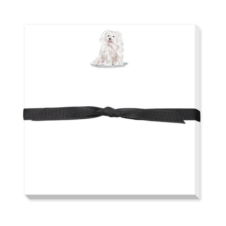 Donovan Designs - Wholesale Notepad - MALTESE DOODLE NOTEPAD