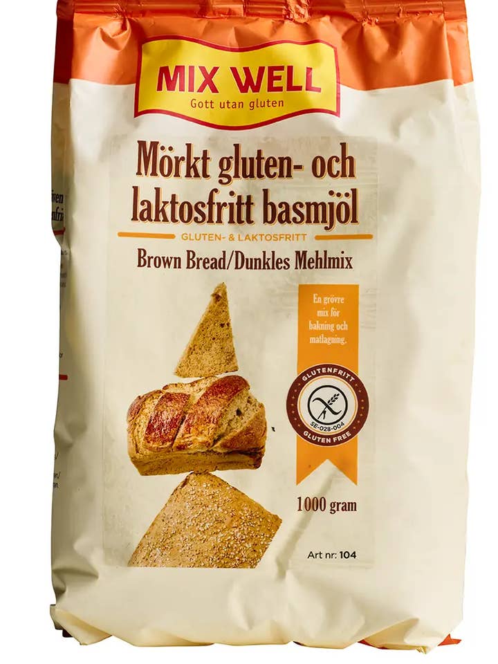 104 Dark Gluten & Lactose Free Base Flour for wholesale by MixWell