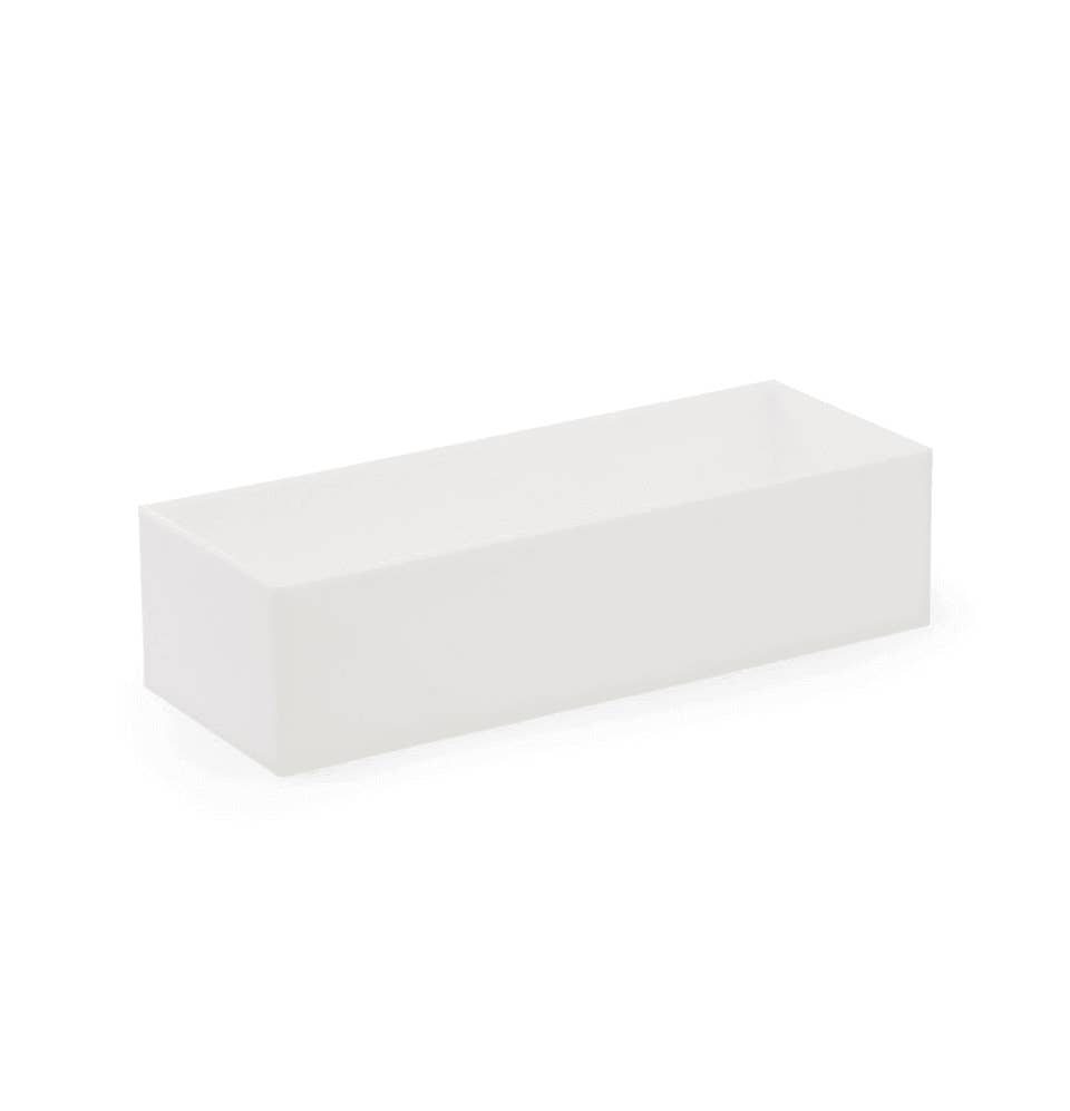 Laser Art - Wholesale Decorative Box - White Acrylic 5-Sided Box