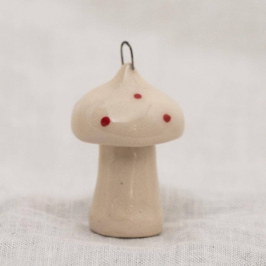 NaturoTheke - Wholesale Decorative Tabletop Object - Lucky mushroom hanging on a stalk (4.5cm-5.5cm) + rod7