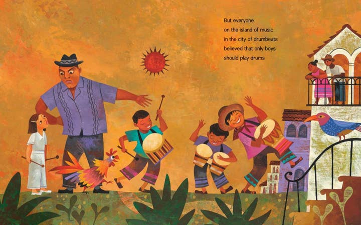 HarperCollins - Wholesale Preschool Book (3-5) - Drum Dream Girl: Margarita Engle & Rafael López2