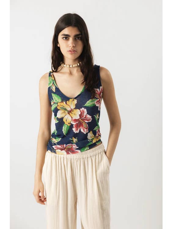 Lanidor - Wholesale Shirt - Women's - Strappy Top With V-Neckline (454255-188)