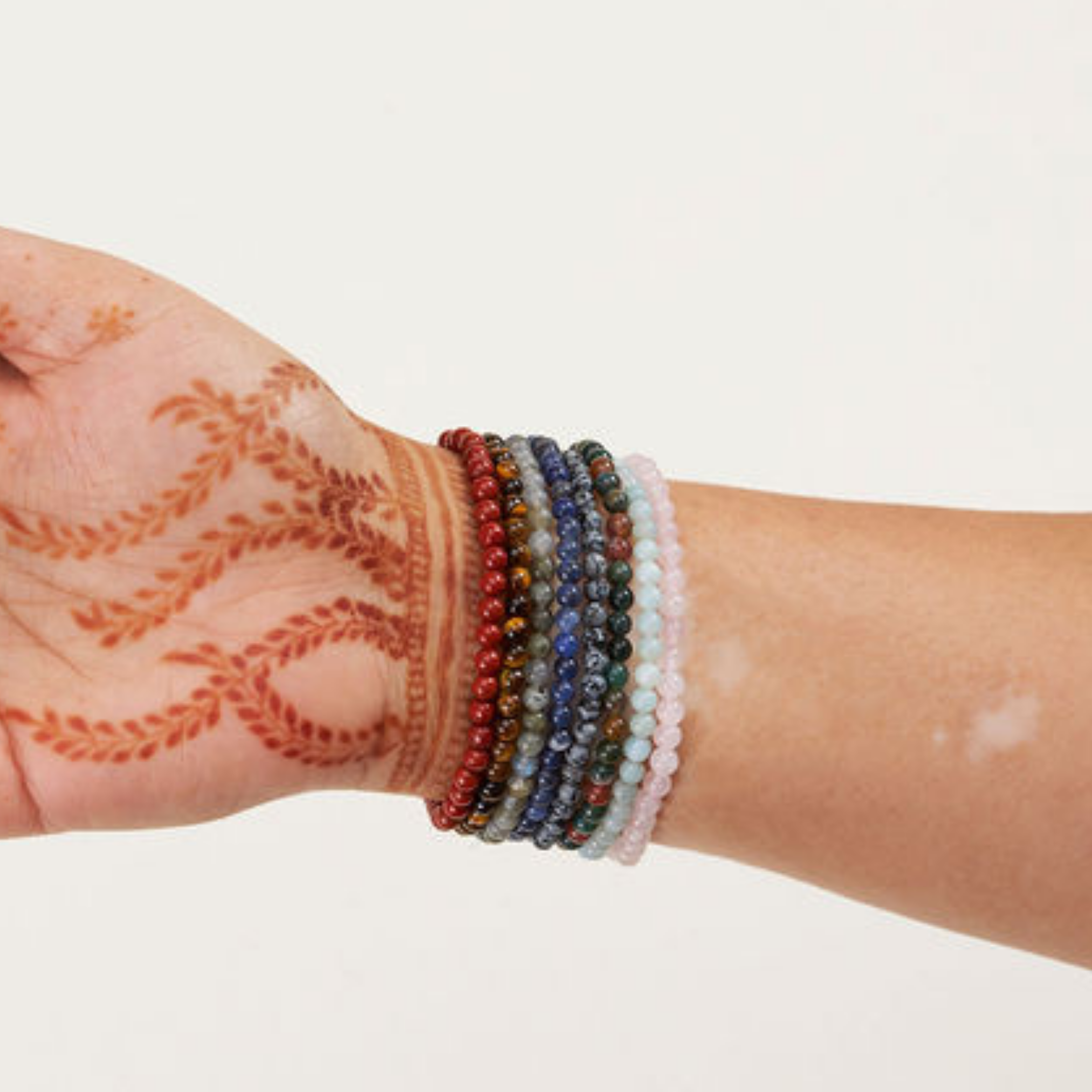 GeoCentral - Wholesale Beaded Bracelet - Mini Crystal Bracelet Assortment 4mm2