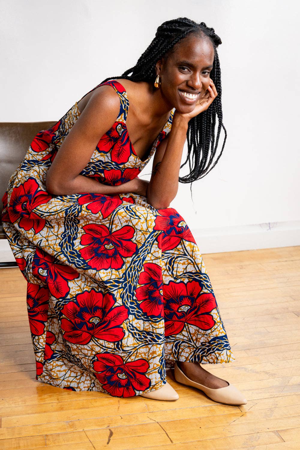 Amooti Store - Wholesale Dress - Women's - Long strap dress Jinja3