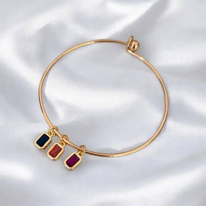 OE! - Wholesale Jewelry Set - COLOR CHARM BANGLE - Set di 2 Braccialetti1