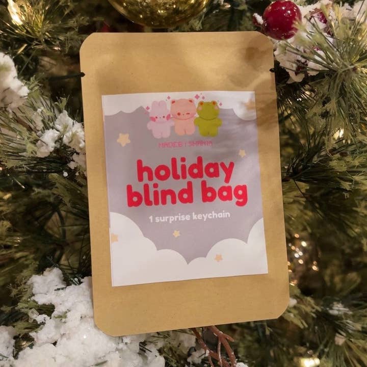 Holiday Blind Bag for wholesale by madebyshania