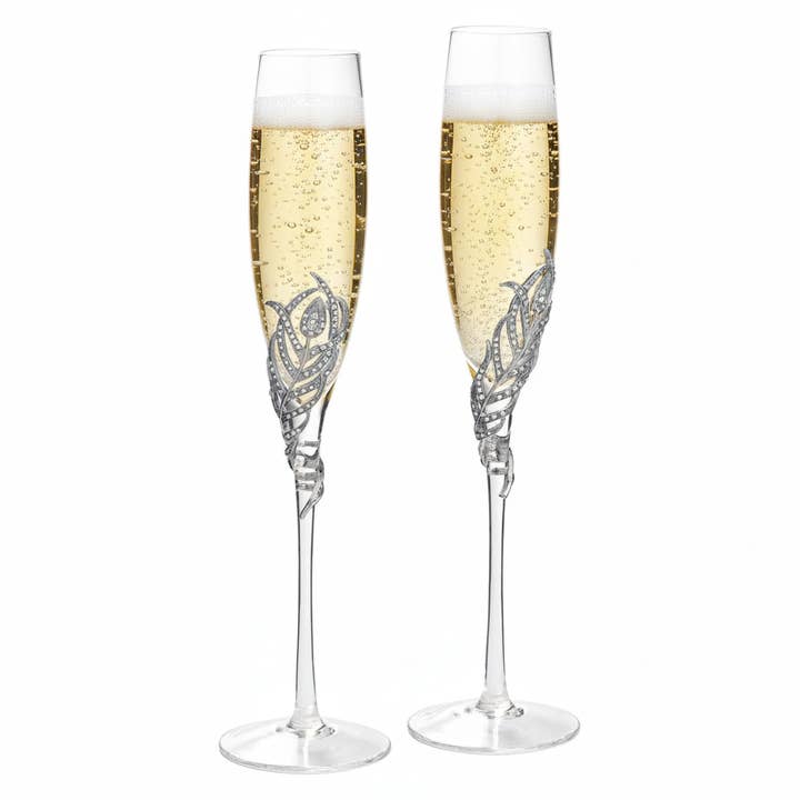 Mora Flute (Set of 2) | Flutes | Champagne Flutes | for wholesale by OLIVIA RIEGEL