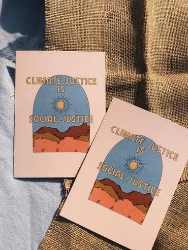 Climate Justice Is Social Justice for wholesale by Graphics and Grain