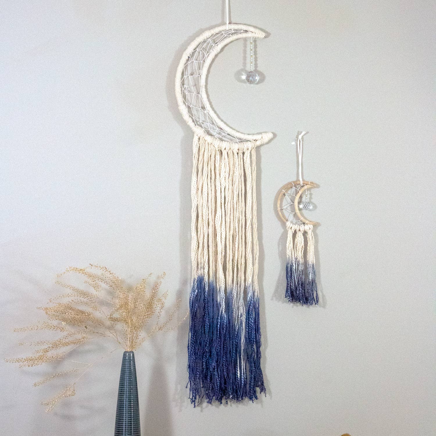 dZi Handmade - Wholesale Wall Accent - Little Blue Moon Wall Decor4