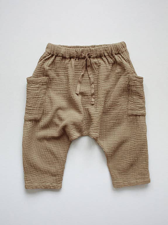 camel The Muslin Trouser for wholesale on Faire