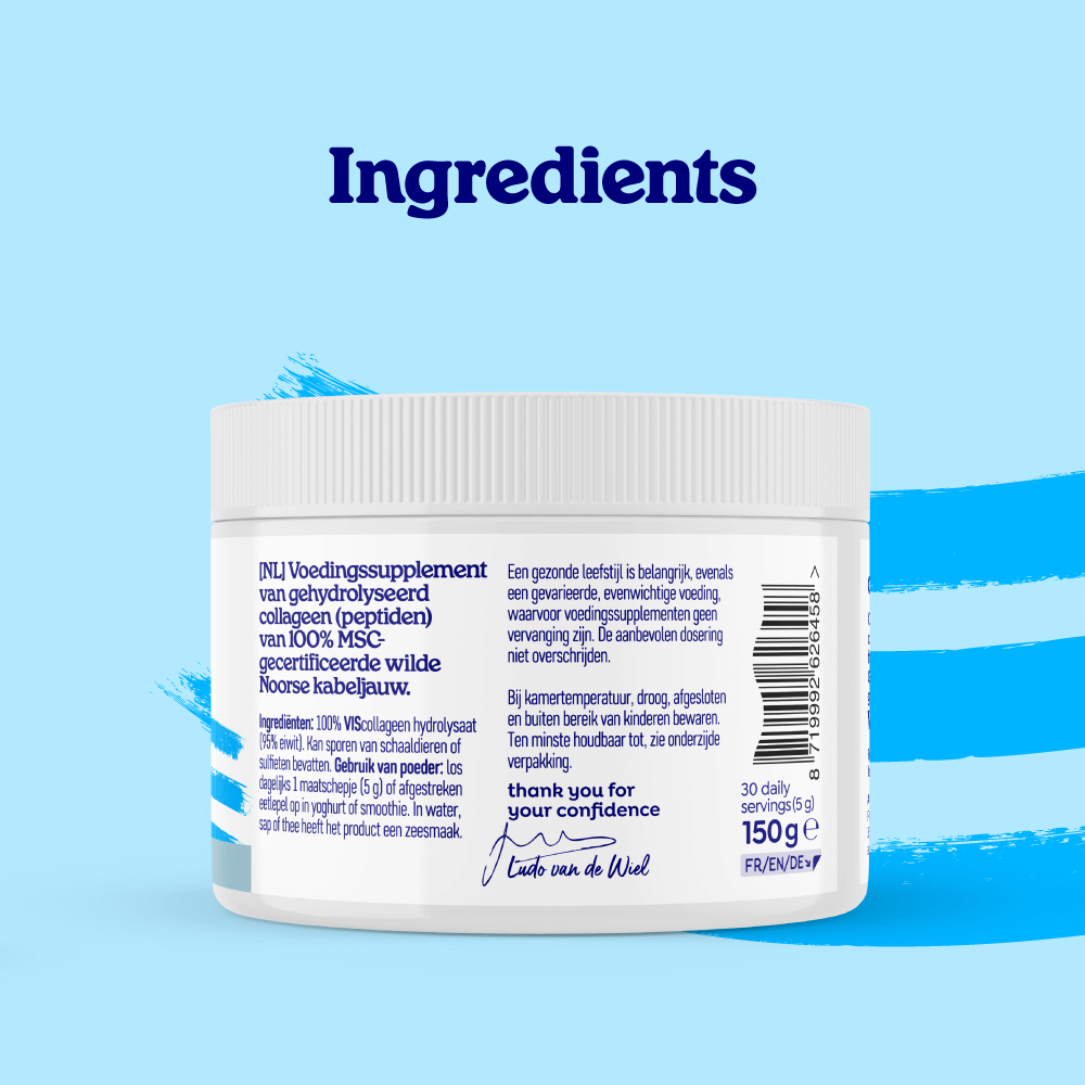 Arctic Blue - Wholesale Oral Supplement/Vitamin - Natural Fish Collagen Powder - MSC (150g)2