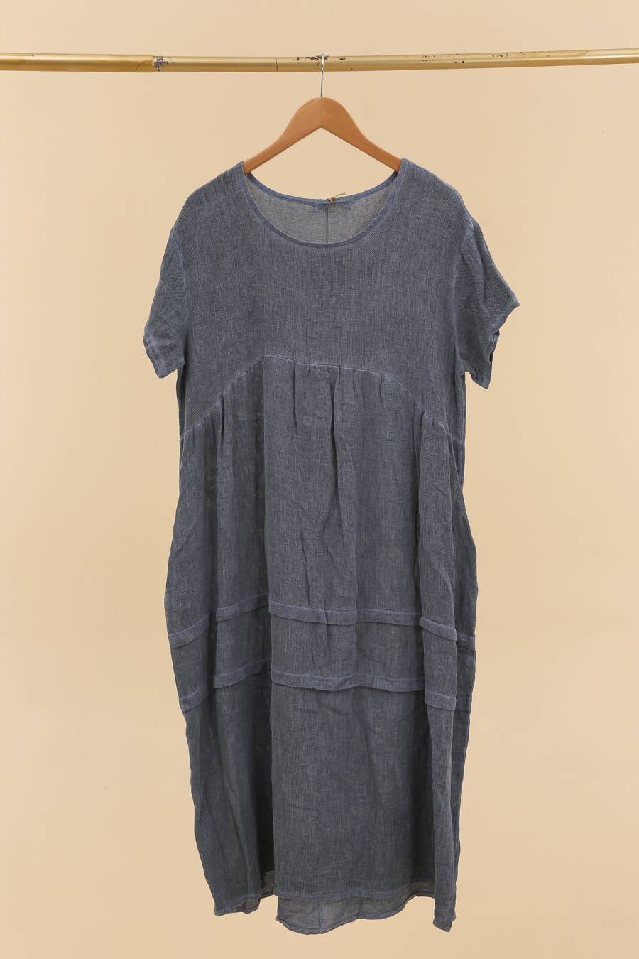 LÉA & LUC - Wholesale Jurk - Dames - Jurk van 50% katoen en 50% linnen REF. 101204