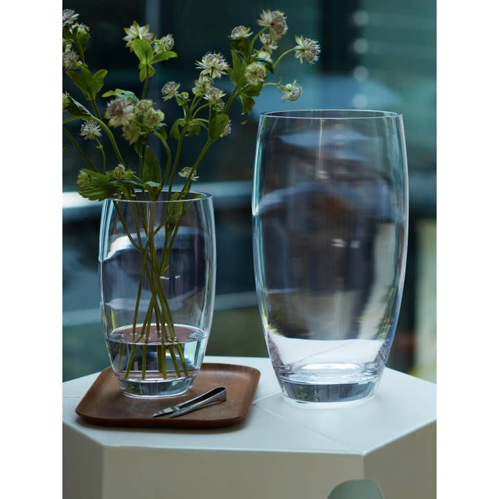 LSA International – wholesale Vase – Flower Barrel Bouquet Vase H20cm Clear3