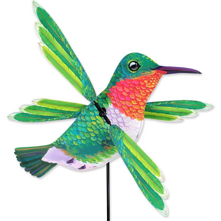 WhirliGig Spinner- 16 In. Hummingbird (updated 21887 design) for wholesale by Premier Kites & Designs
