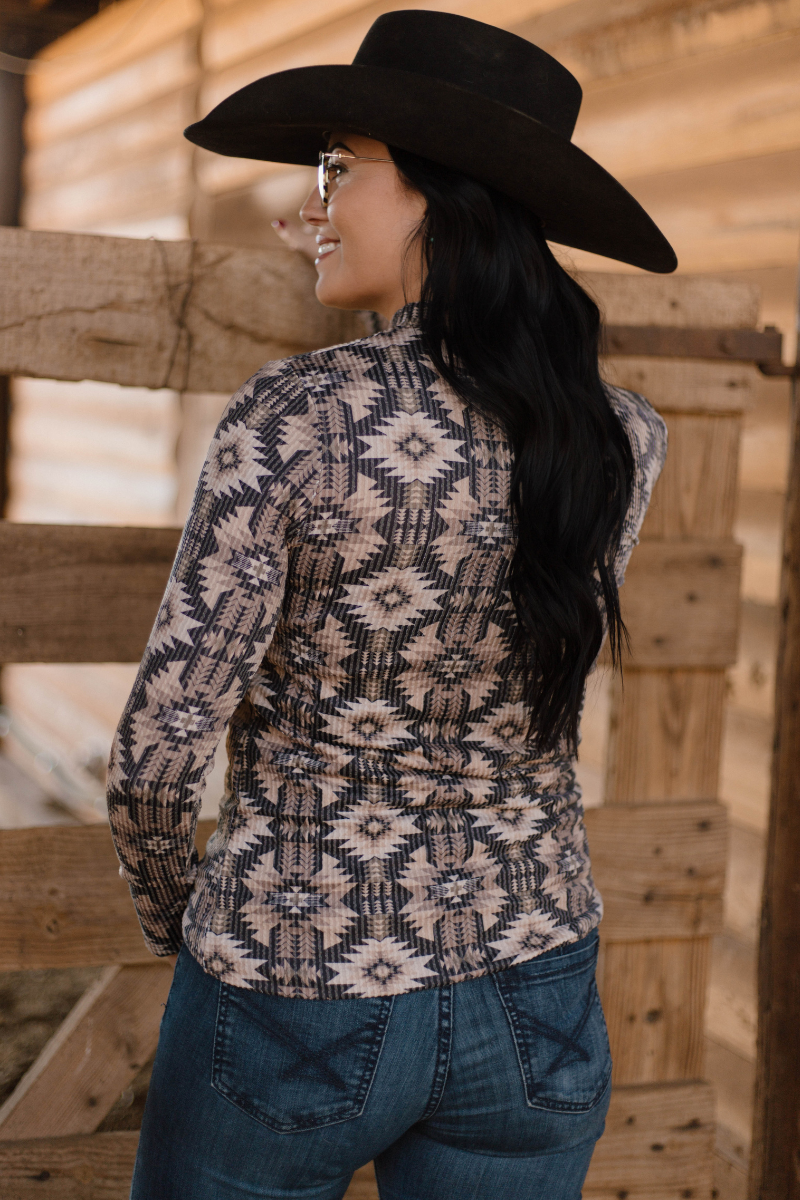 Sterling Kreek - Wholesale Knit Top - Women's - Smoky Mesa Top2