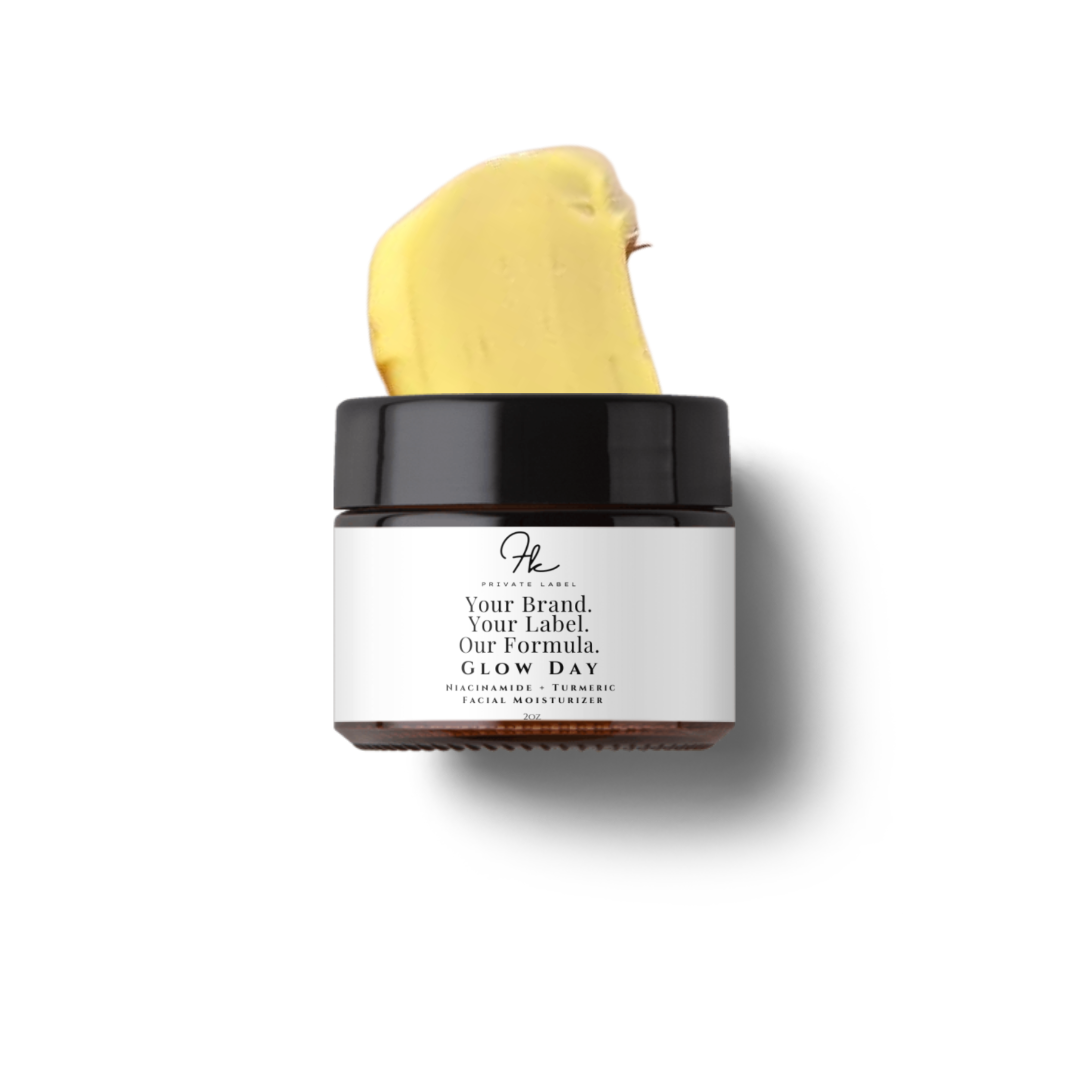 FK Private Label Labs - Venta al por mayor Crema hidratante facial - Hidratante Hyper Glow Correct con cúrcuma y niacinamida0