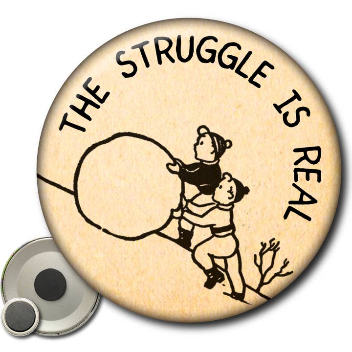 The Struggle Is Real – Magnet and other Purchase Wholesale small rolling pins. Free Returns & Net 60 Terms on Faire trending on Faire.