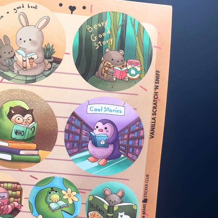 Four Bears Sticker Club - Wholesale Sticker - Kids & Baby - Sweet Reads2