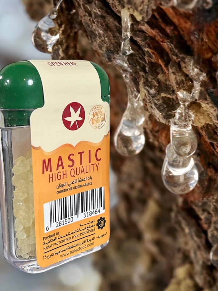 KaugummiMastic | Griechischer Mastix | (10 mg — 0,35 oz) Echtes Mastiha-Kaugummi | Harz von Mastiha-Bäumen | Mittlere Tränen | Glutenfrei | GVO-frei | Vegan“, vegan, „| 1 für den Großhandel von HAMSH LLC