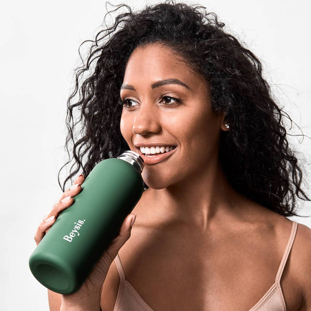 Beysis - Vente Bouteilles d'eau - Bouteille d'eau en acier inoxydable 500 ml (17 oz) à double paroi15