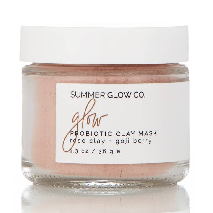 Glow Probiotic Clay Mask for wholesale by Summer Glow Co.