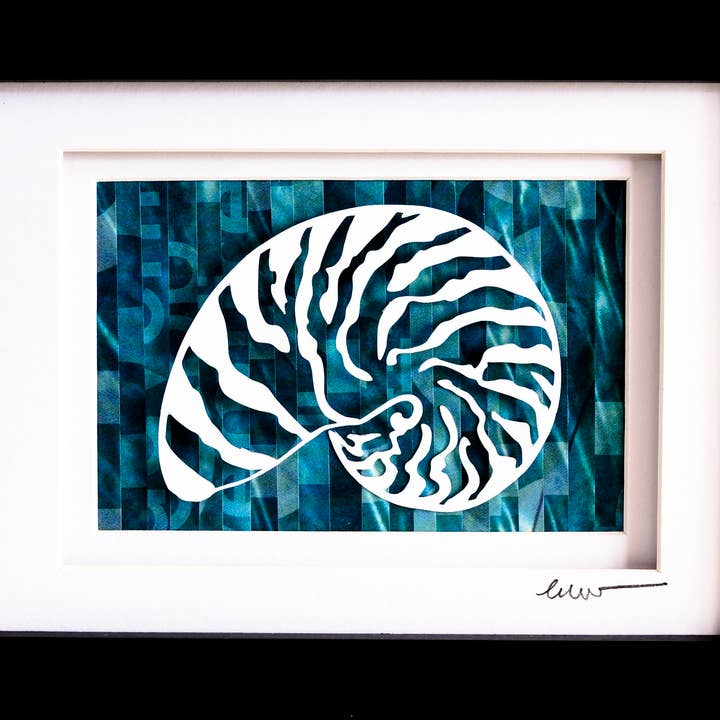 Nautilus Original Signerat Konsttryck för wholesale av Hull Street Studio