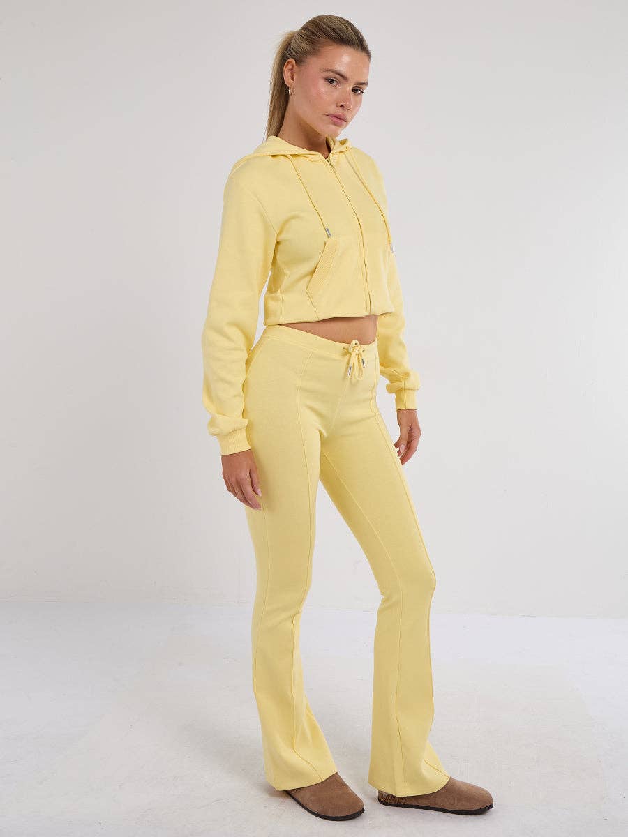 AX Labels - Wholesale Lounge Set - Women's - Interlock Cropped Zip Hoodie and Flared Trouser Set48