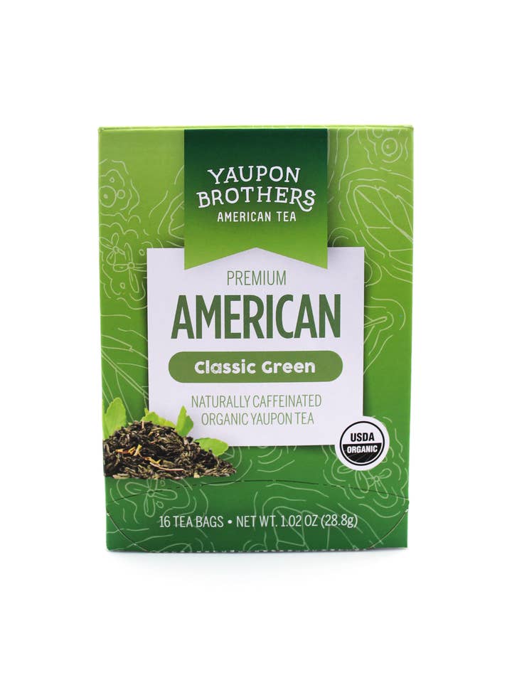 Yaupon Tea - American Green - box 16 for wholesale by Yaupon Brothers American Tea Co.