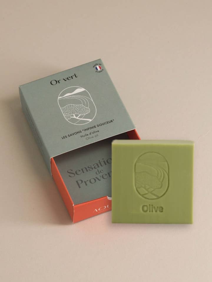 Olive oil soap, 100g for wholesale by Aqui d'Aia