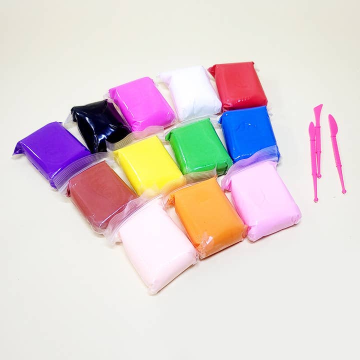 12 pcs Color Clay with Tool Set for wholesale on Faire