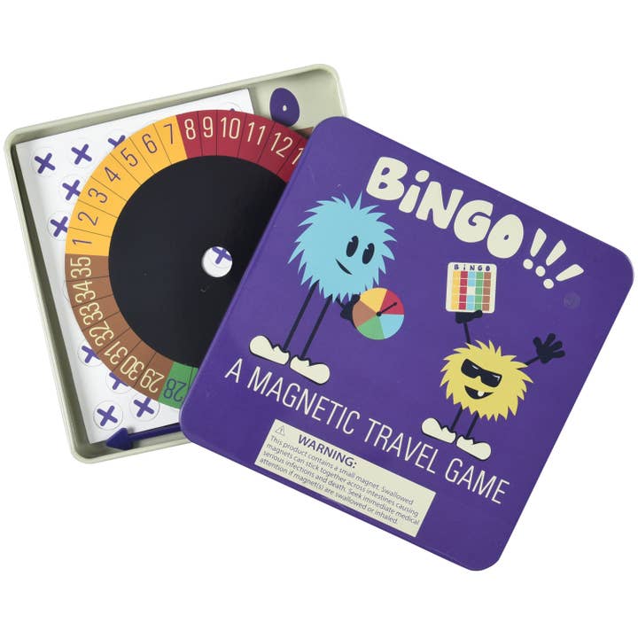 US Toy Company - Wholesale Board Game - Magnetic Bingo 6-unit case pack