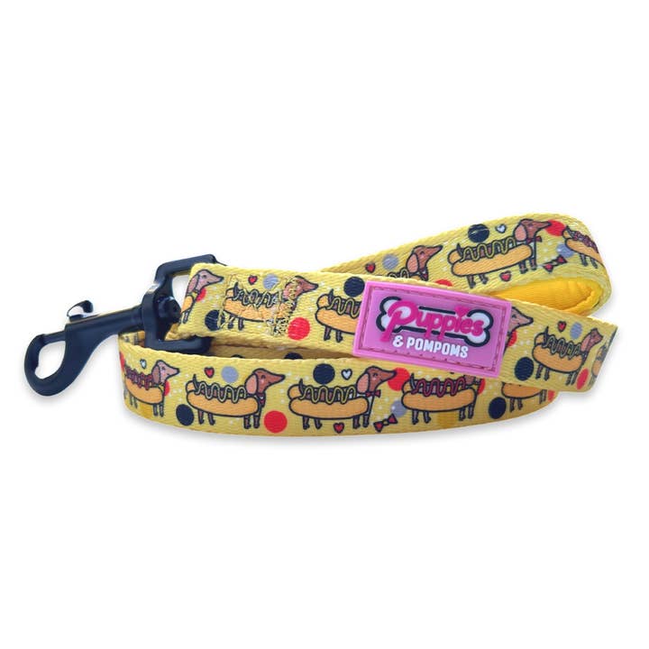 Dog Leash - Hot Dog Dachshunds for wholesale by Puppies & Pom Poms
