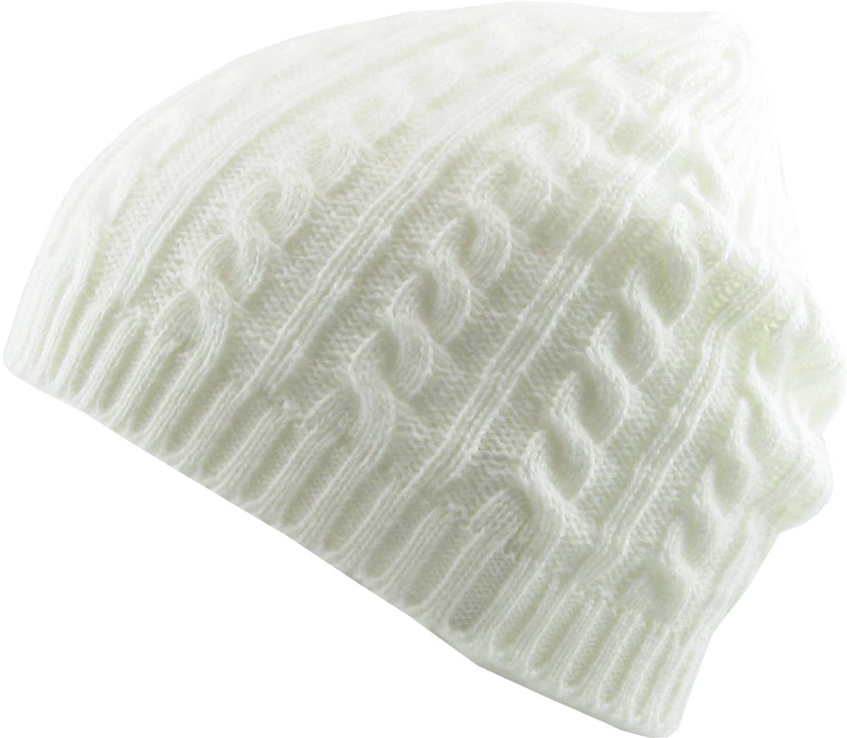 KBETHOS - Wholesale Beanie - Unisex - Cuffless Cable Knit Beanie76